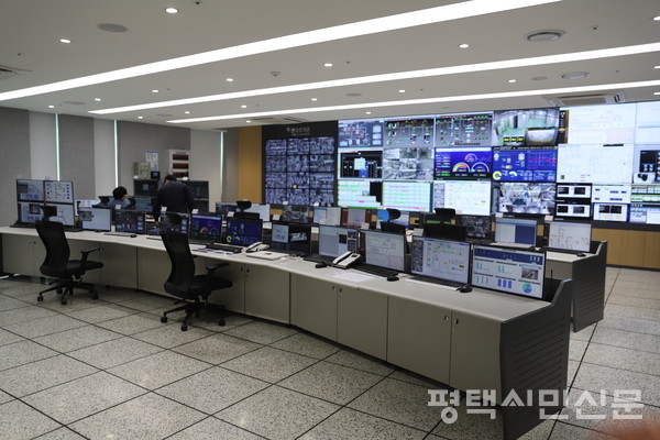 한국초저온 통합관제센터 모습