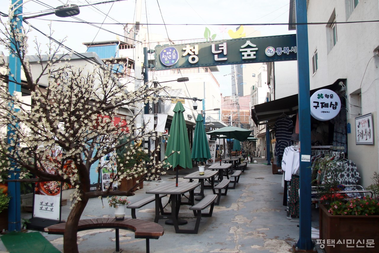 8월 12일 통복시장을 방문해보니 점심시간인데도 한산할 정도로 손님을 찾아보기 어려웠다.