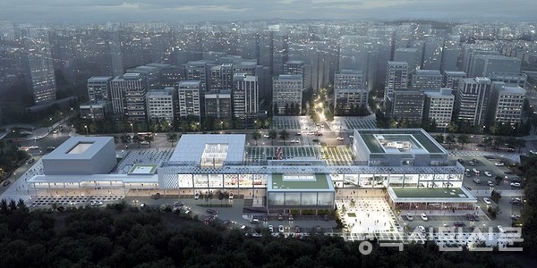 화양도시개발사업지구 내 건립되는 안중출장소 미래도