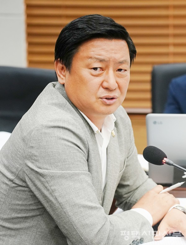 주한미군 주둔 등으로 인한 피해지역 및 피해주민 지원 조례안을 대표 발의한 이종원 시의원