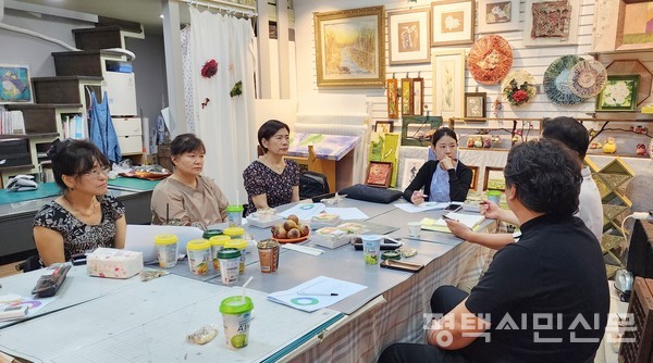 2기 평택시민문화위원들은 문화예술 정책, 문화예술 교육, 공연·전시, 생활문화 등의 분과위원회로 나뉘어 활동하고 있다..