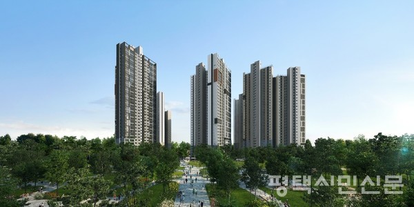 ‘평택 브레인시티 한신더휴’ 투시도