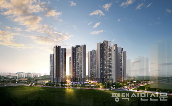 평택 브레인시티 수자인 투시도