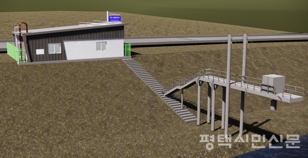 수질자동측정소 조감도