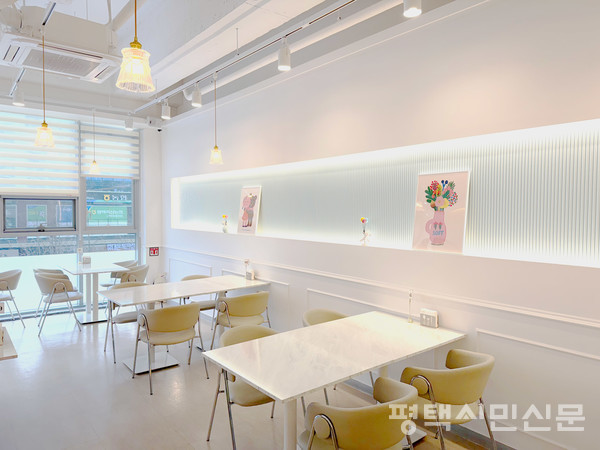 평택지역자활센터가 운영하는 미태리파스타사업단의 내부 모습