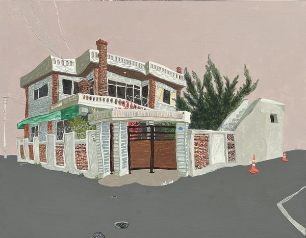 엄태순 작 향나무 모퉁이 집(下) 2025