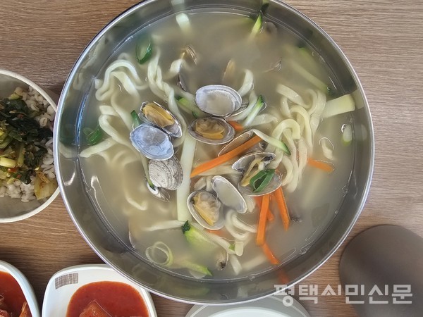바지락칼국수