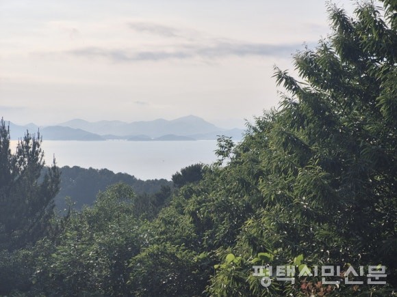 장기산 봉수에서 마주 보이는 곳이 전남 보성의 봉화산이다.